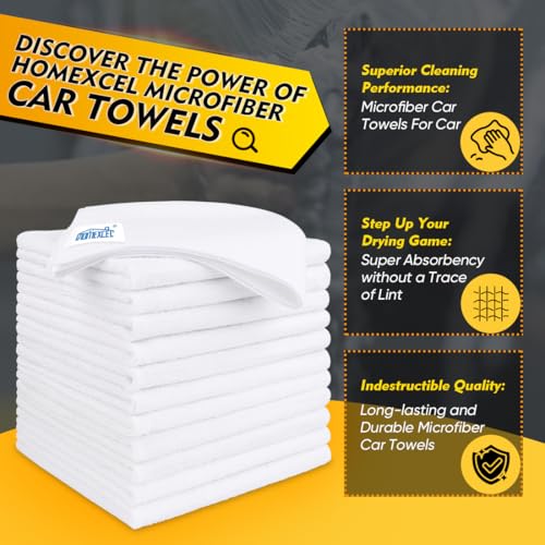 White Microfiber Cleaning Cloth 150 Pack (150 Count)