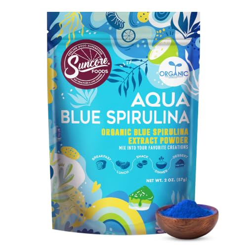 Organic Blue Spirulina Powder 2 oz (2 Ounce)
