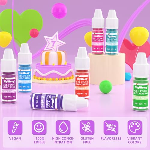 Gel Food Coloring (3.15 Fl Oz)