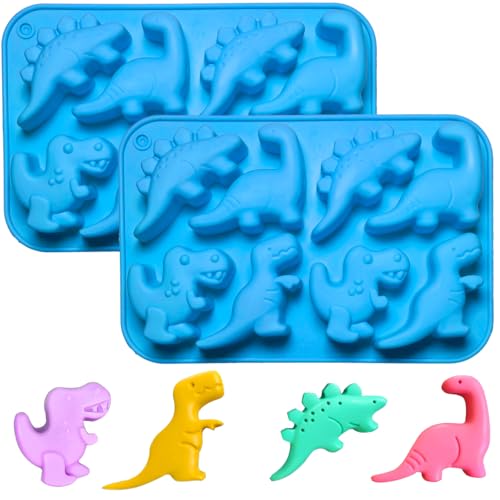 Dinosaur Silicone Gummy Candy Molds (16 Count)