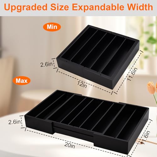 Bamboo Drawer Organizer