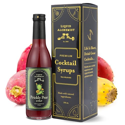 Prickly Pear Syrup for Cocktails (12.7 Fl Oz)