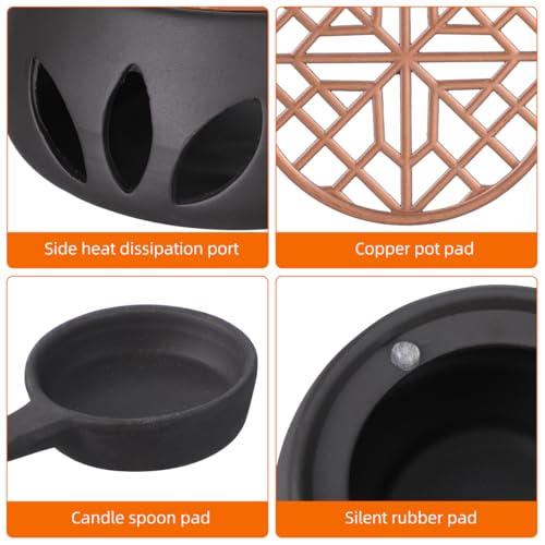 1 Set Ceramic Teapot Warmer Heating Base