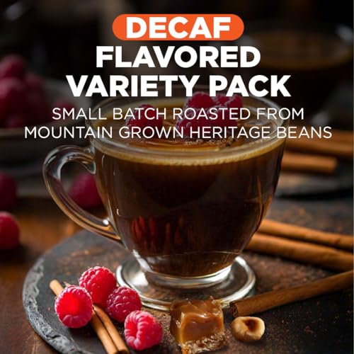Maud’s Flavored Decaf Coffee Pods Variety Pack (24 Count)