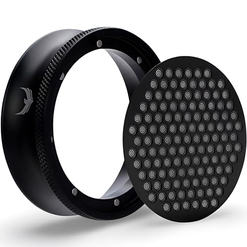 Magnetic 58mm Espresso Portafilter Dosing Funnel and Puck Screen Set
