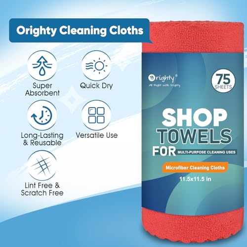 Microfiber Cleaning Cloths (75 Count)