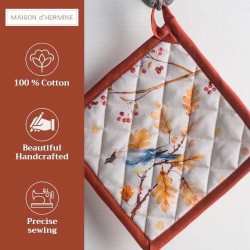 Pot Holders 100% Cotton Potholders (2 Count)