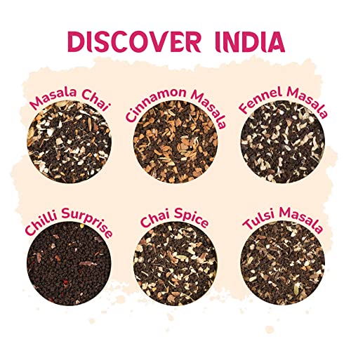 Discover India Premium Black Tea Christmas Gift Box (6.34 Ounce)
