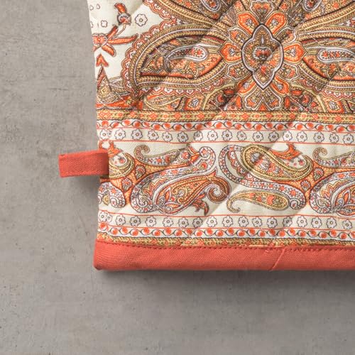 100% Cotton Oven Mitt & Pot Holder Set