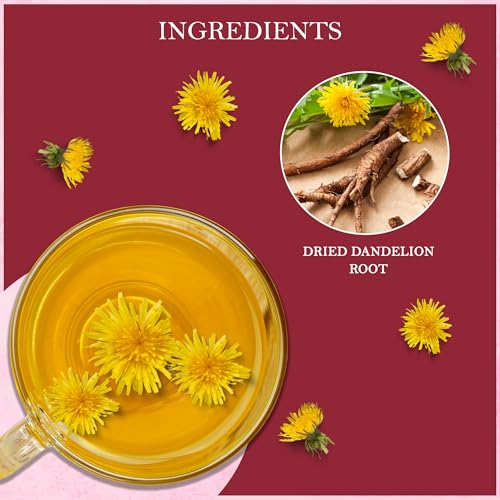 Tealeaf & Co. Dandelion Root Tea with Dried Dandelion Root Extract (7.055 Ounce)