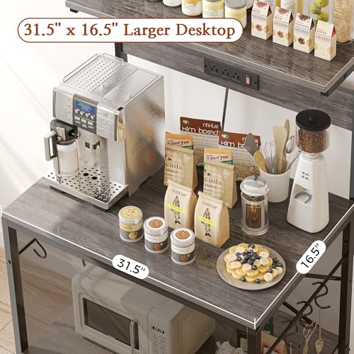 Bakers Rack with Power Outlets