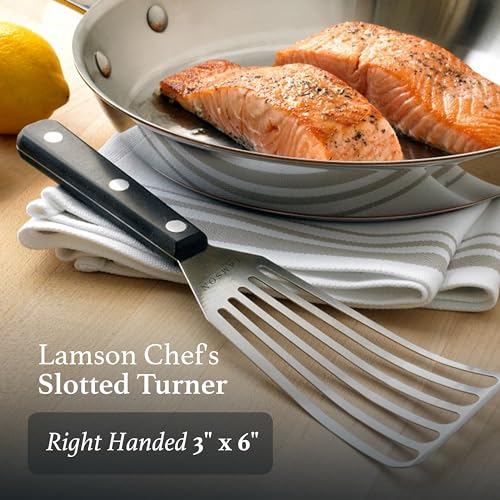 Fish Spatula Slotted Metal Turner