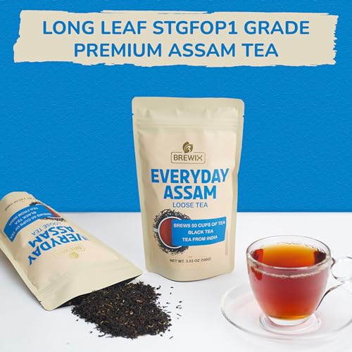 Assam Black Tea Leaves (3.53 Ounce)