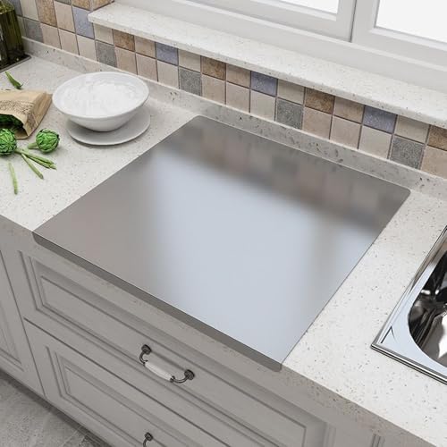 Stainless Steel Cutting Boards with Lip for Kitchen