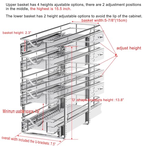 Pull Out Cabinet Organizer