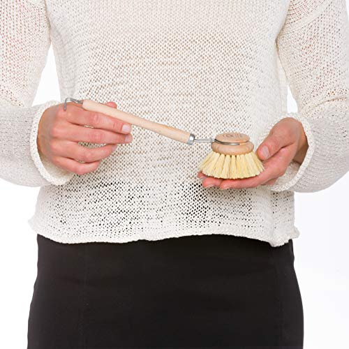Dish Brush Tampico Fiber (2 Count)
