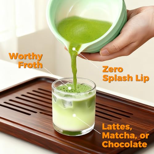 Matcha Set 10 Pcs Japanese Matcha Whisk Set with Ceramic Bowl (10 Count)