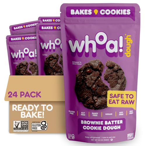 Whoa Dough Ready to Bake Cookie Dough Brownie Batter (165.6 Ounce)