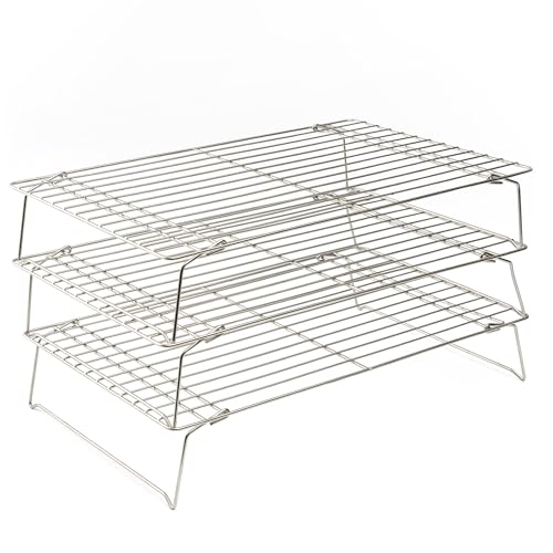 Durable 3 Tiers Stackable (3 Count)