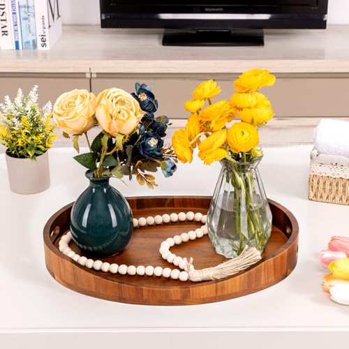 Wood Serving Tray with Handle