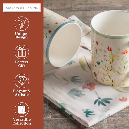 Coffee Mug with Handles Tea Cups (2 Count)