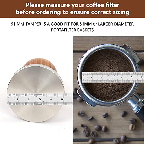22 PCS Espresso Tamper Set 51mm Espresso Accessories Kit Barista Kit