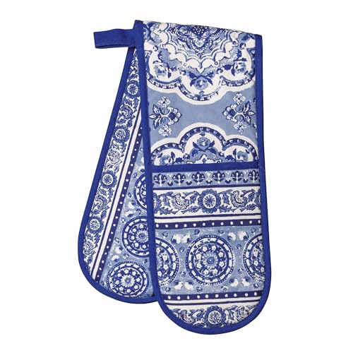 Double Oven Mitts 100% Cotton Double Oven Glove