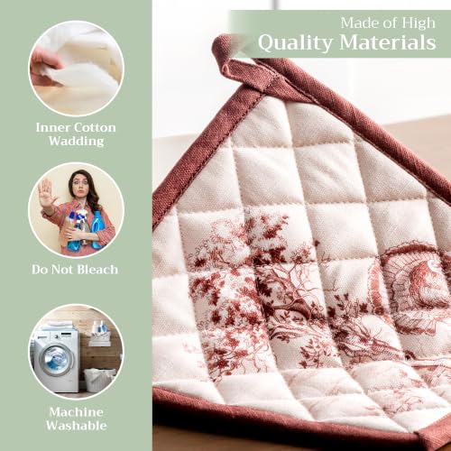Pot Holders 100% Cotton Potholders (2 Count)