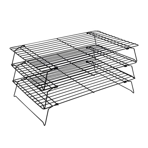 Met Lux 15.7 x 9.8 x 8.3 Inch Wire Baking Rack Set