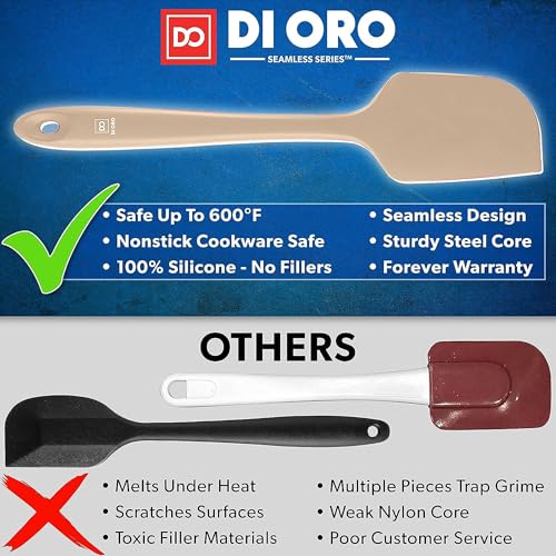 DI ORO Silicone Spatula Set