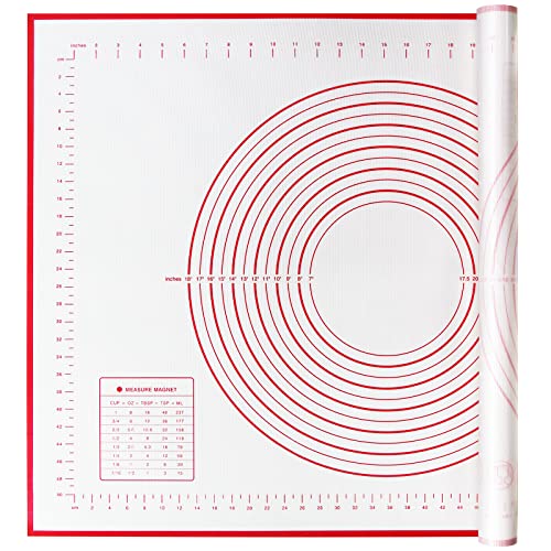 silicone pastry non stick baking mat with measurement fondant mat with multiple sizes for silicone baking mat