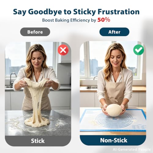 XXL Large Pastry Mat For Rolling Dough
