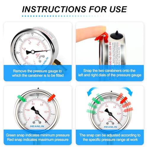 30inHG~0Psi Vacuum Pressure Gauge 1