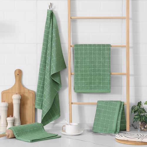 100% Cotton Terry Kitchen Towels (8 Count)