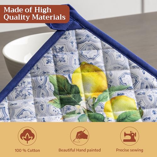 Pot Holders 100% Cotton Potholders (2 Count)