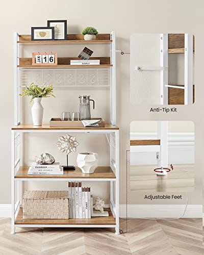 Bakers Rack with Power Outlet