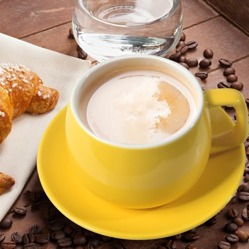 Porcelain Coffee Cup with Saucer 270ml (10.99 Count)