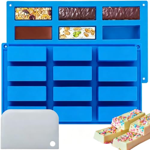Chocolate Candy Bar Mold Silicone (2 Count)
