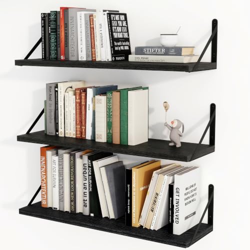 Floating Book Shelves for Wall