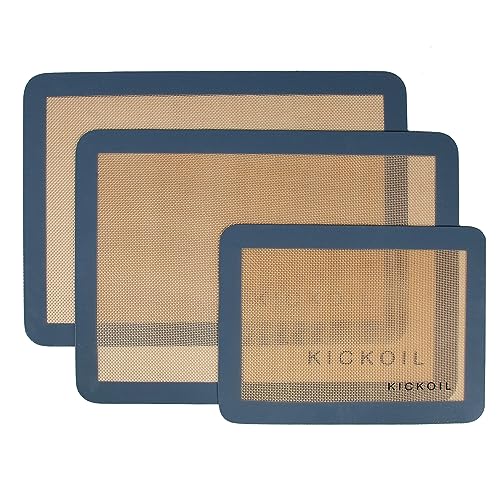 Silicone Baking Mats Set of 3