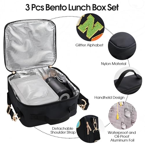 Insulated Lunch Bag for Boys Girls with 10oz Thermo