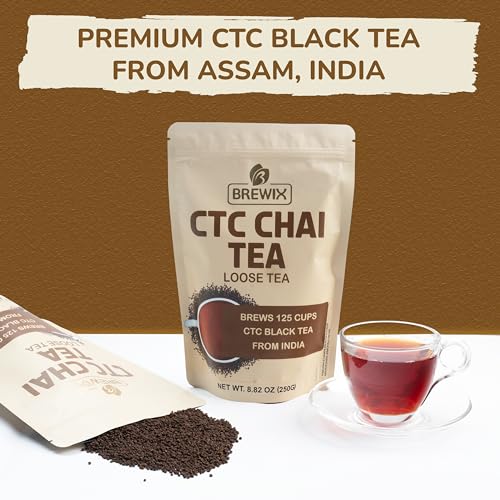 Premium CTC Assam Black Tea (8.82 Ounce)
