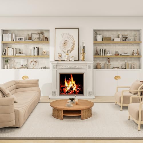 Deep Floating Shelves 55x12” Set of 2 (2 Count)