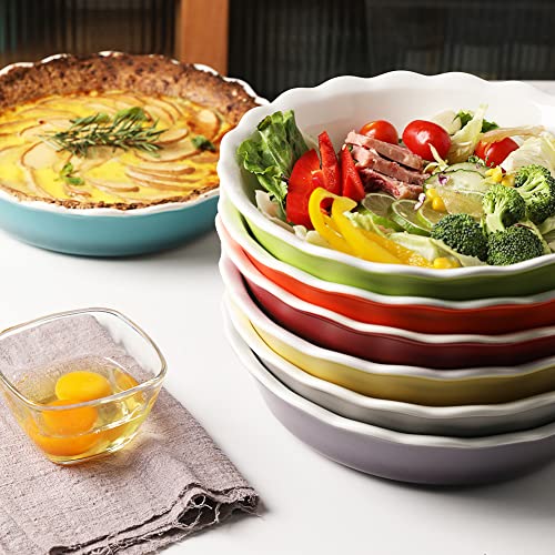 Sweejar Ceramic Pie Pan (55 Fl Oz)