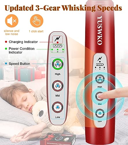 Handheld Milk Frother Wand for Coffee