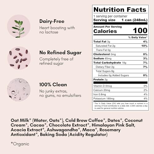 Oat Milk Lattes with Maca (96 Fl Oz)