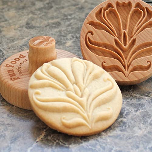 Flower Deco Cookie Stamp CS