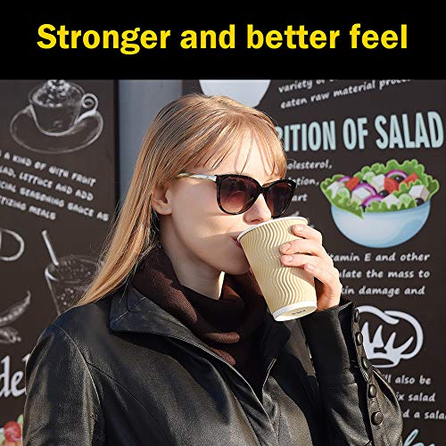 Disposable Paper Coffee Cups with Lids