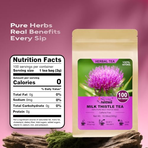 Milk Thistle Tea Bags (100 Count)