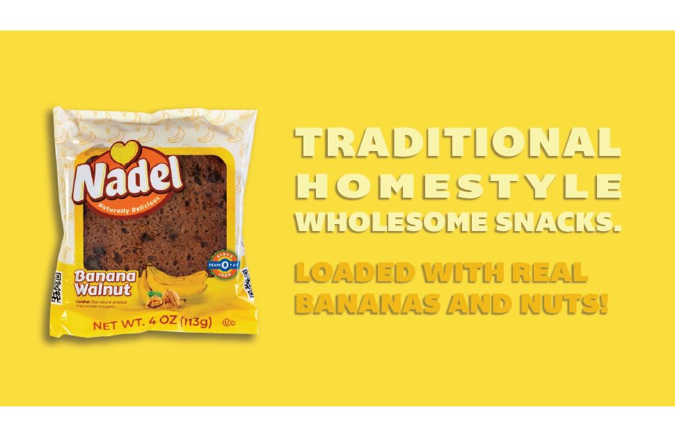 Nadel Naturally Delicious Banana Nut bread (64 Ounce)